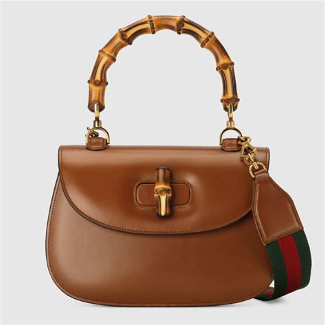 bamboo handle bag gucci|gucci bamboo bag harper's.